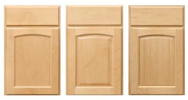 Maple doors with arch tops