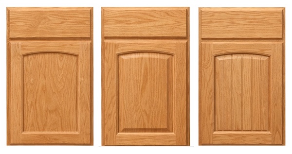 Oak doors with arch tops