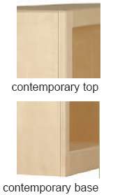 Contemporary Bookcase Details