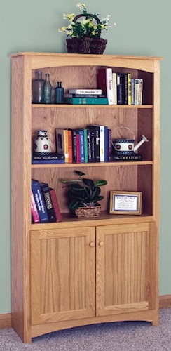 Finished Shaker Bookcase