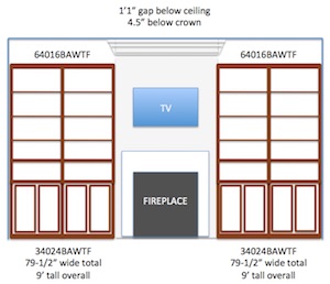 Wall unit diagram