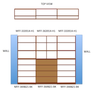 Wall unit diagram