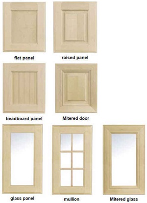 Bookcase Door Options